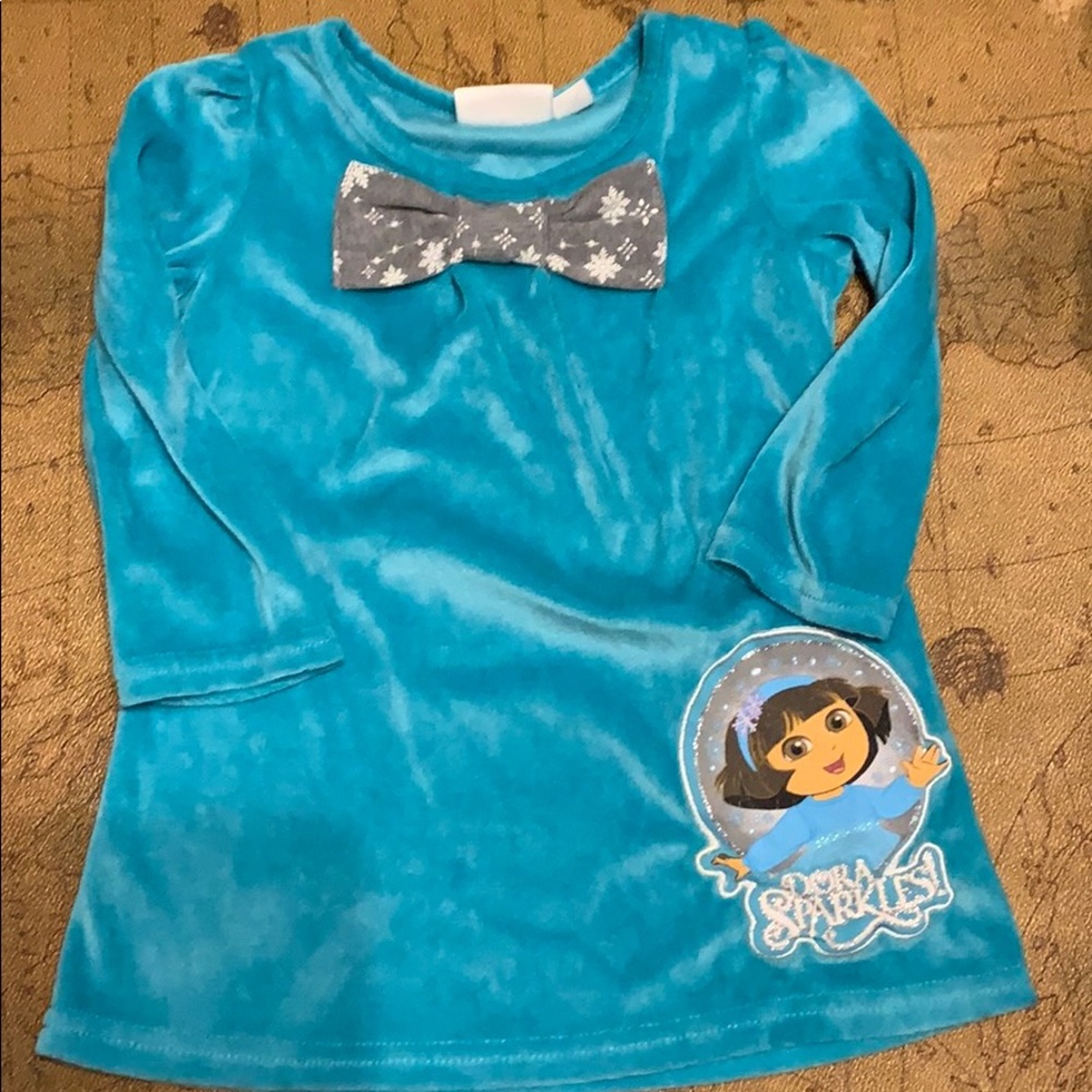24 mo Dora velvet shirt